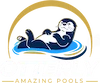 Otterly amazing pool in Arizona logo